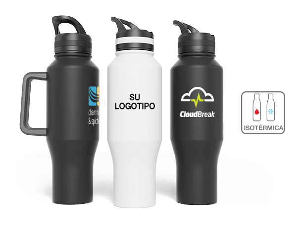 PolarBear - Tazas de viaje con logo PolarBear - Tazas de viaje con logo