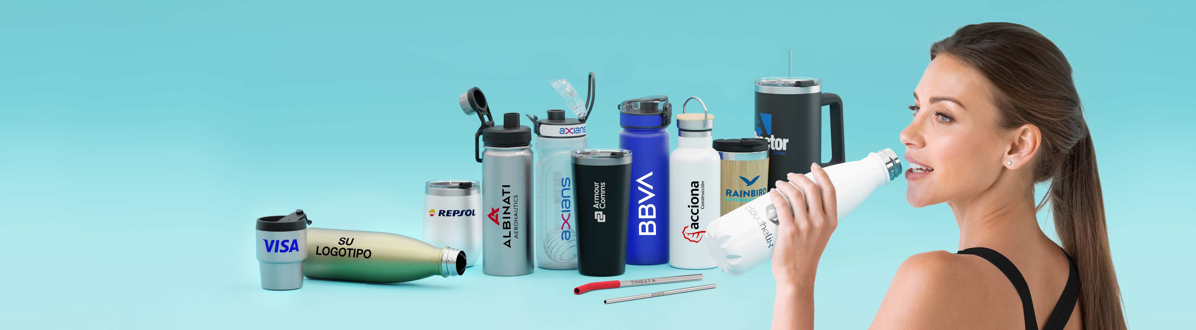 Flasky - Botellas de agua personalizadas