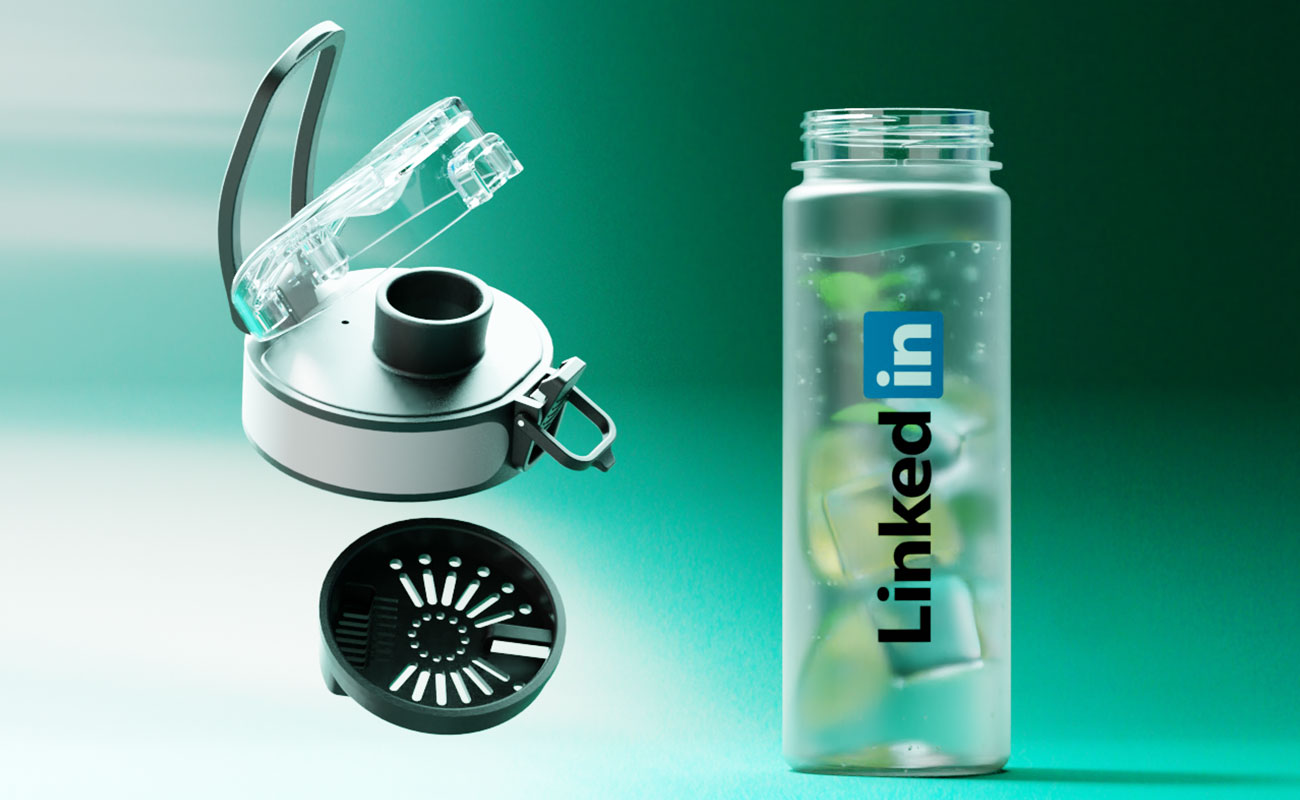 Aqualok Infuse - Botella personalizable con infusor 