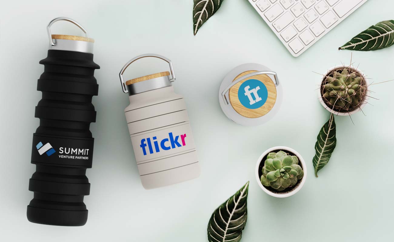 Flexi - Botellas de agua plegables personalizadas