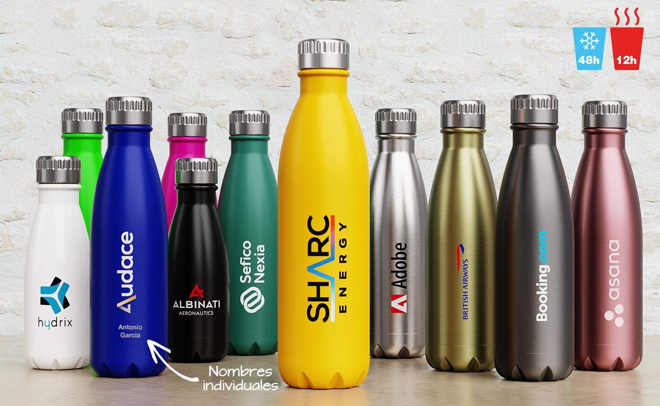 Botellas de Agua Personalizadas, Traveler