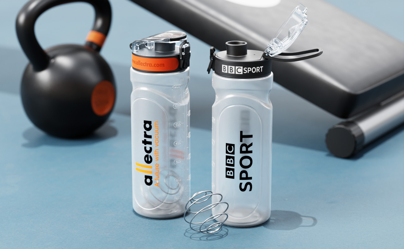 Shaker - Botellas mezcladoras Publicitarias con Logo