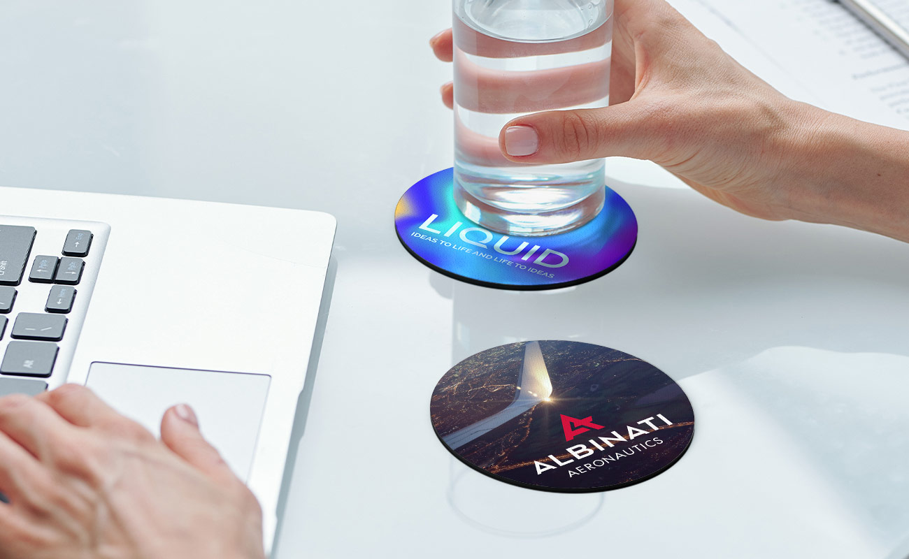 Surf - Posavasos con Logotipo